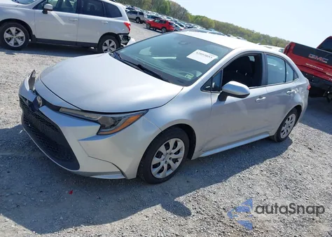 2021 Toyota Corolla Le from USA, damaged, VIN 5YFEPMAE2MP246076